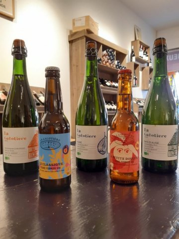 cidres et poiré domaine de la Galotière chez Ono'Vino à Annecy