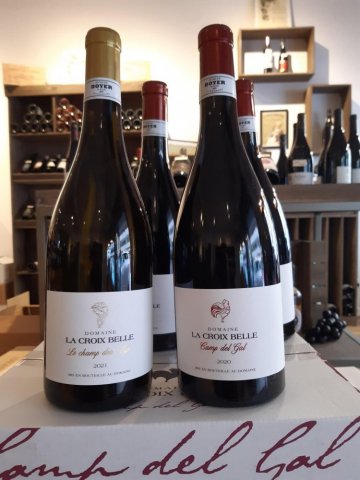 vin rouge et vin blanc domaine de la Croix belle cave à vin Annecy Ono'Vino