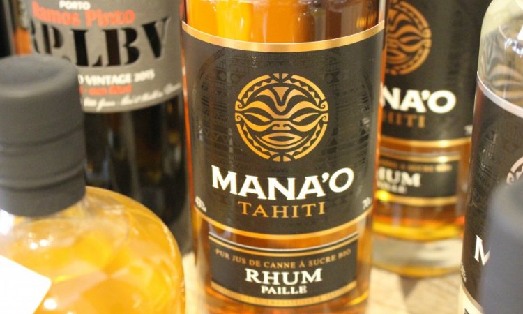Rhum ambré Tahiti Mana'o cave à vin à Annecy